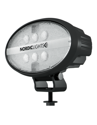 Lampa robocza NORDIC LIGHTS Antares Go 610 12-24V 16W WideFlood wbudowane złącze Deutsch