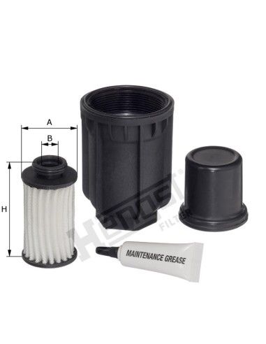 Wkład filtra mocznikowego HENGST E104U D350